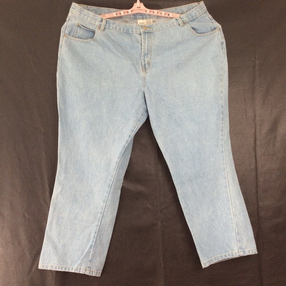 Just My Size Denim - Just My Size Jeans Womens Light Wash Blue Classic Stretch High Rise Cotton 24P